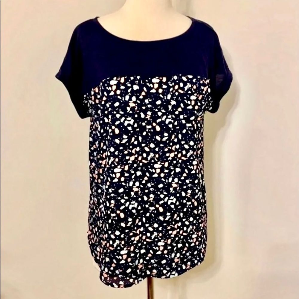 Just Be‎ Short Sleeved Confetti Top